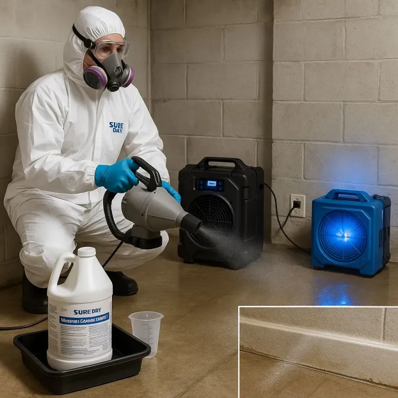 Sanitization and Odor Removal process in West Liberty, WV